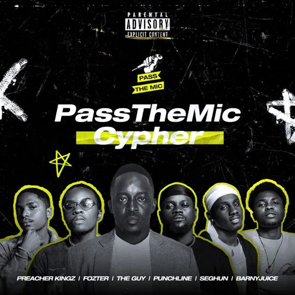 M.I Abaga – Pass The Mic Ft. Punchline, Preacher Kingz, Fozter, Barnyjuice & Seghun