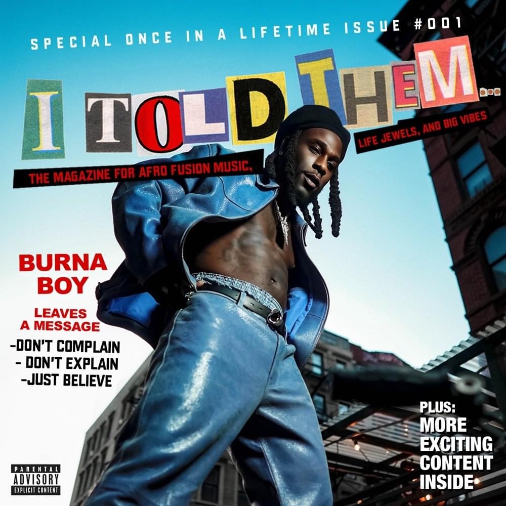 Burna Boy – Thanks Ft. J Cole