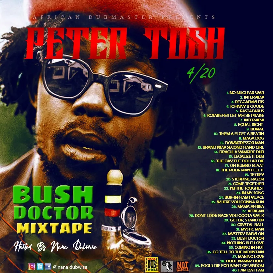 DJ Mix – Best of Peter Tosh Mixtape (Peter Tosh Songs)